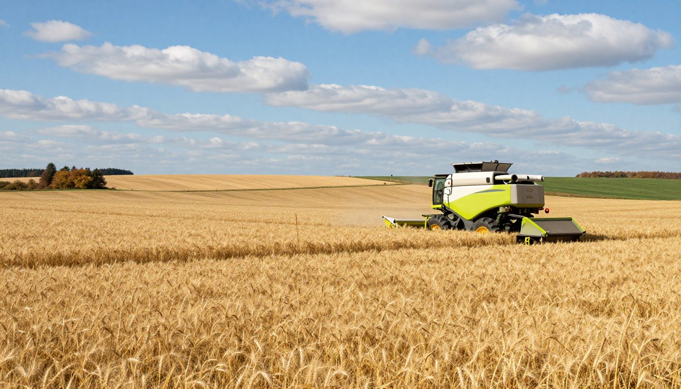 агрокультура України осінь 2026 panoramic view of Ukrainian agricultural fields in autumn