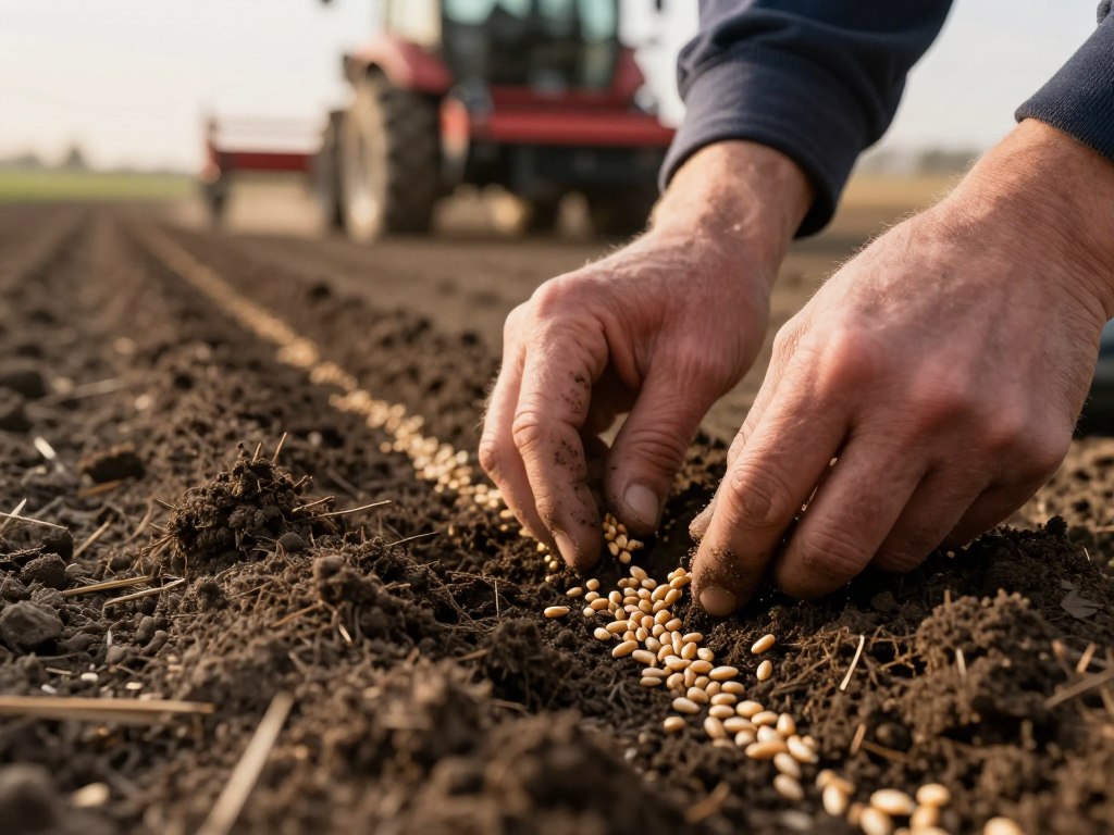 Winter wheat planting in Ukrainian fields autumn 2026 Winter wheat planting in Ukrainian fields autumn 2026